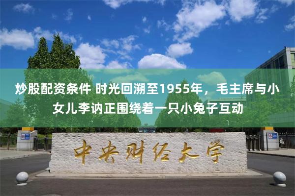 炒股配资条件 时光回溯至1955年，毛主席与小女儿李讷正围绕着一只小兔子互动