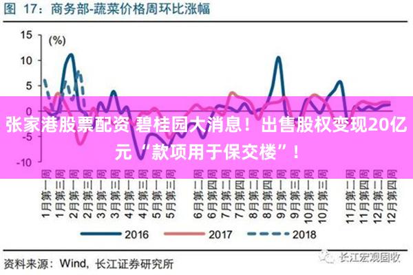 张家港股票配资 碧桂园大消息！出售股权变现20亿元 “款项用于保交楼”！